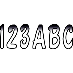 I.D. Sticker Kit - 200 Series - White Gradation