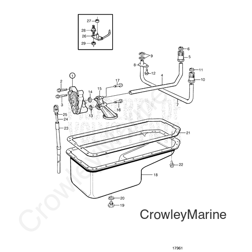 Oil Strainer(V2) - Volvo Penta (420725)