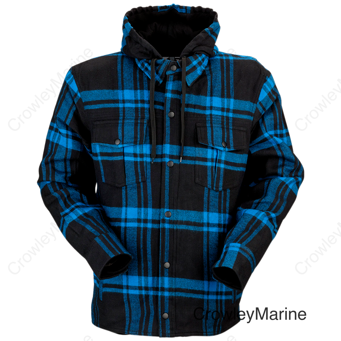 SHRT TIMBER FLNL BK/BL 5X