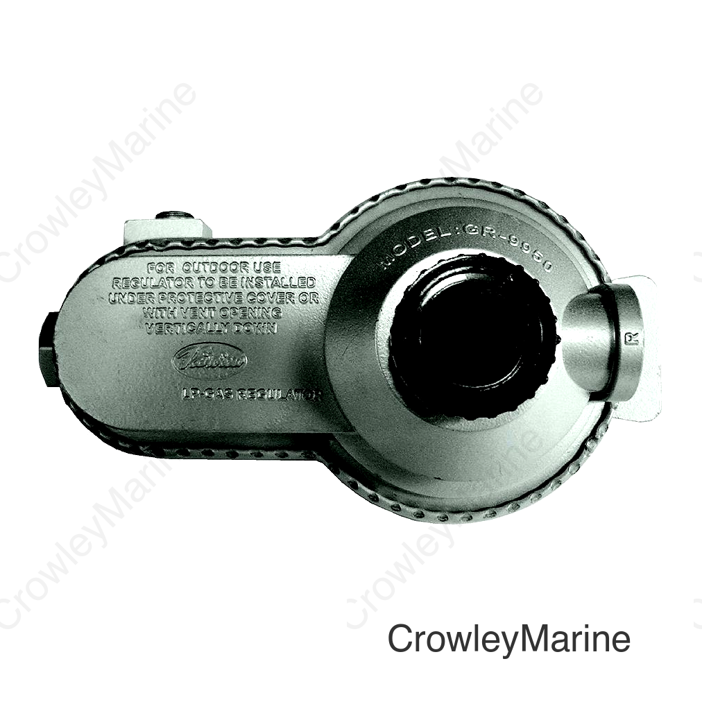 JR Products Low Pressure 2-Stage 195,000 BTU/HR LP RV Gas Regulator