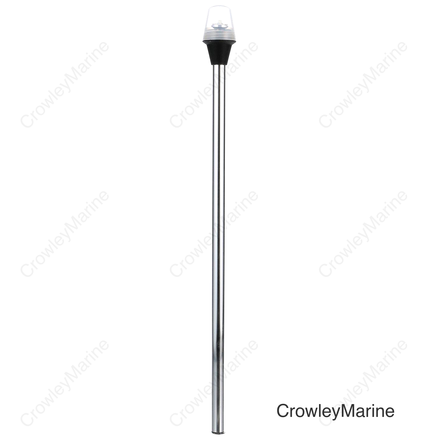 Seachoice LED All-Round Light for Boating, Stow-A-Way Aluminum Light, 24-1/8 In.