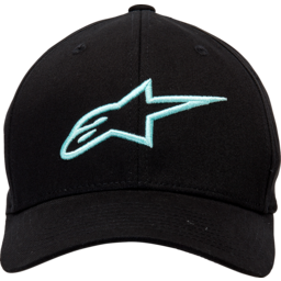 Ageless Curve Hat - Black/Light Aqua - L/XL thumbnail-0