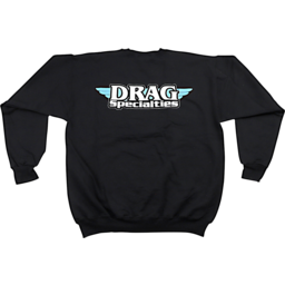 DRAG SW/SHIRT BLACK LARGE thumbnail-1