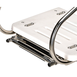 Seachoice Deluxe Universal Swim Platform With Slide Mount Telescoping Ladder thumbnail-3