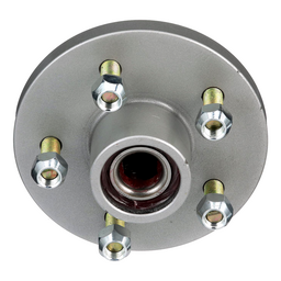 Seachoice Trailer Wheel Hub, 1-3/8 In. X 1-1/16 In. Axle, 5 Lug, Galvanized, Pregreased thumbnail-1