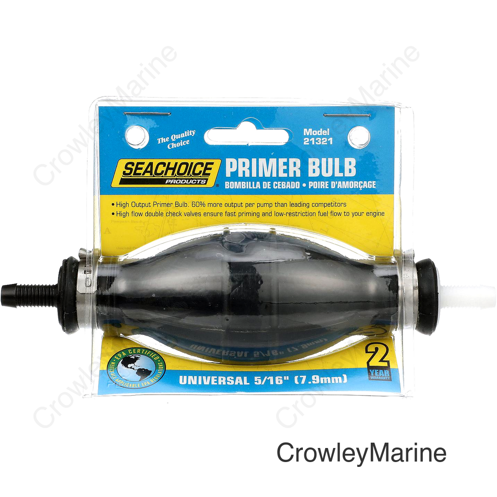 Seachoice Primer Bulb, 5/16 In., Fuel