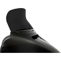 Spoiler Windshield - 8-1/2" - Dark Black Smoke - FLH thumbnail-0