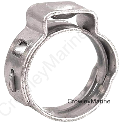 138 STPLSS EAR HSE CLMP-100 PK (16700011)