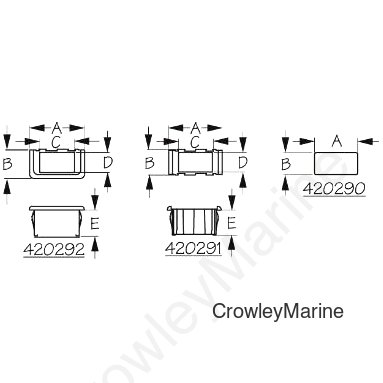 ROCKER Switch MNTING Bracket COVER (420290-1)