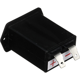 Seachoice Hourmeter Gauge for Boats, Rectangular, Black thumbnail-2