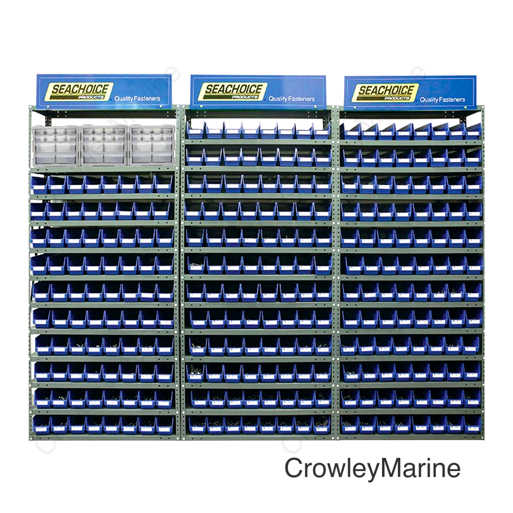 308 Piece Stainless Steel Fastener Display