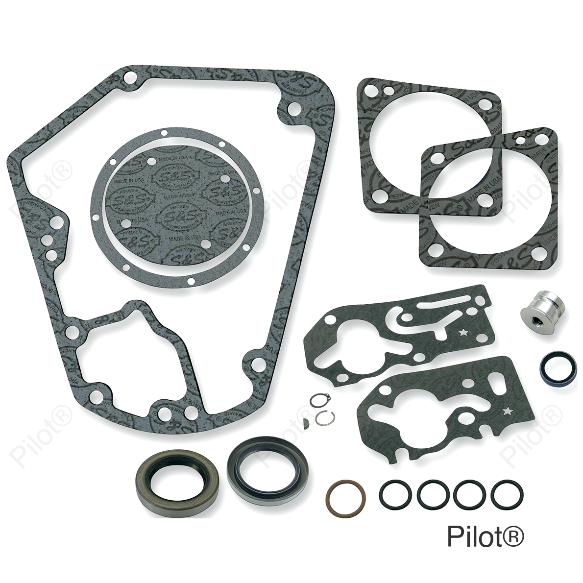 Lower End Gasket Kit - 4" and 4.125" Super Side Winder Plus
