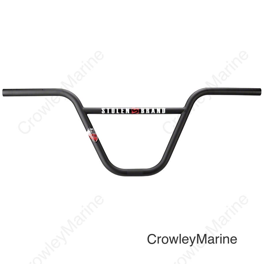 Stolen Roll Bar BMX Handlebar - 10.00 BLACK