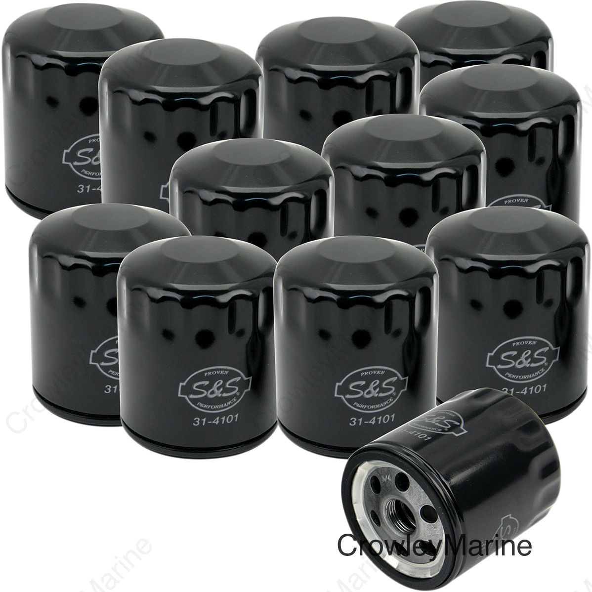 Oil Filters - Black - 12-Pack