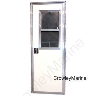 Camper Door, 30"x60" Flush Lock, No Screen (354401)