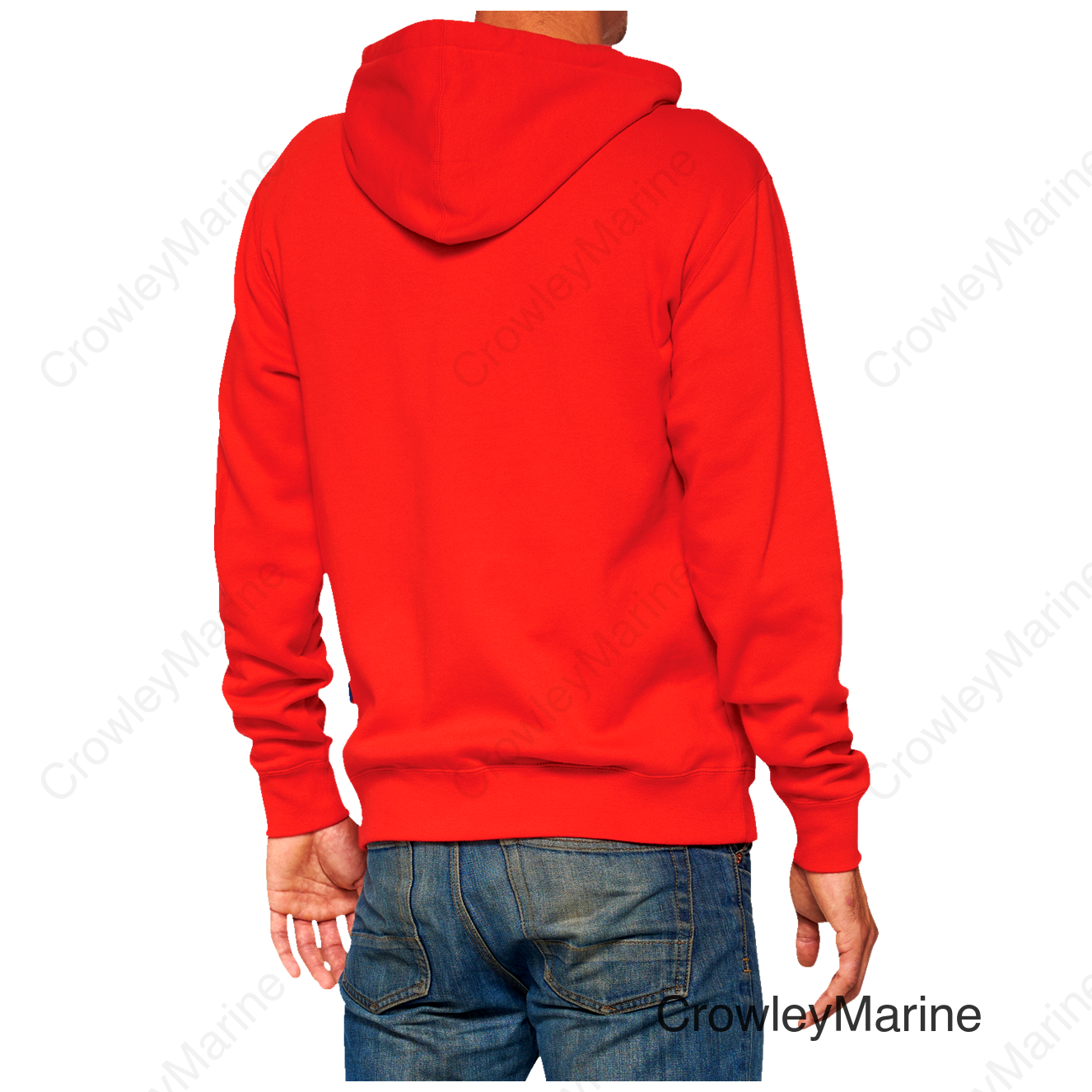 Official Fleece Zip-Up Hoodie - Red - Small