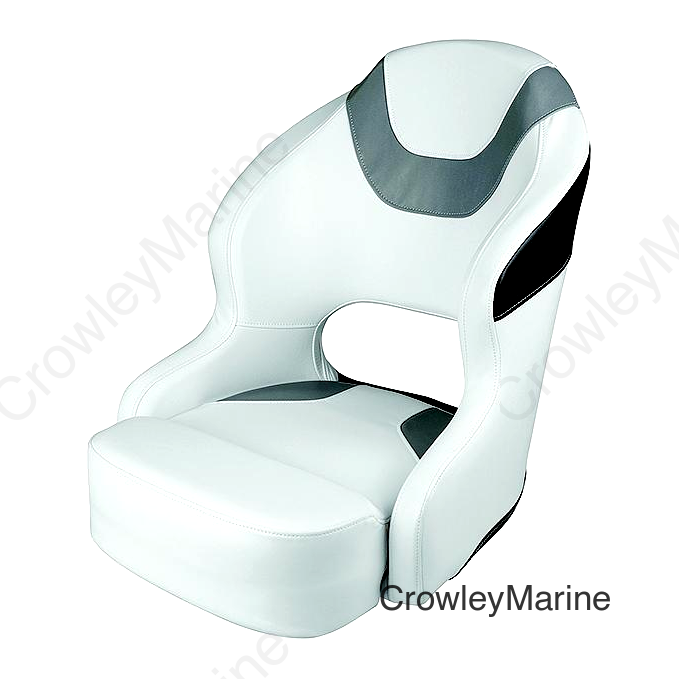 Wise Baja Series Bucket Seat, Brite White / Grey / Black
