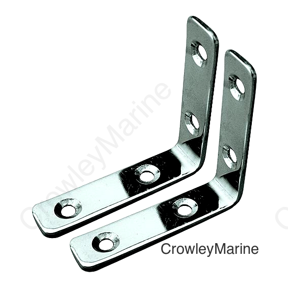ANGLE BRACKET SS 3" (2/PK)