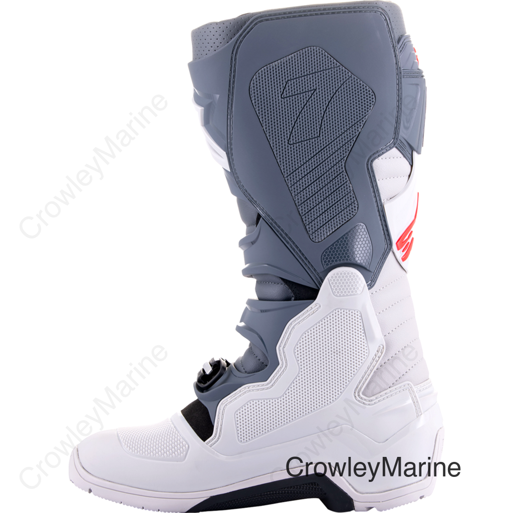 Tech 7 Enduro Boots - Gray/Red - US 14