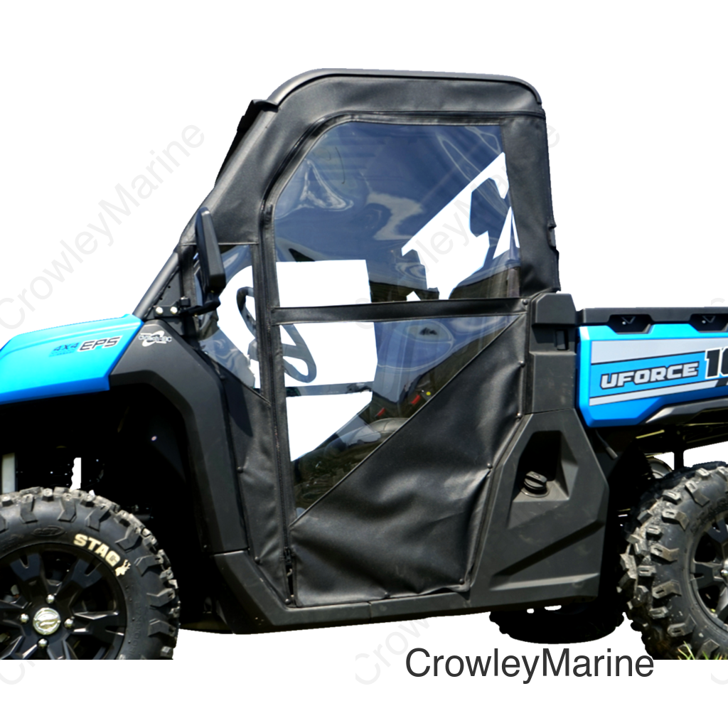 Soft Enclosure - Full - Black - CF Moto UForce 1000
