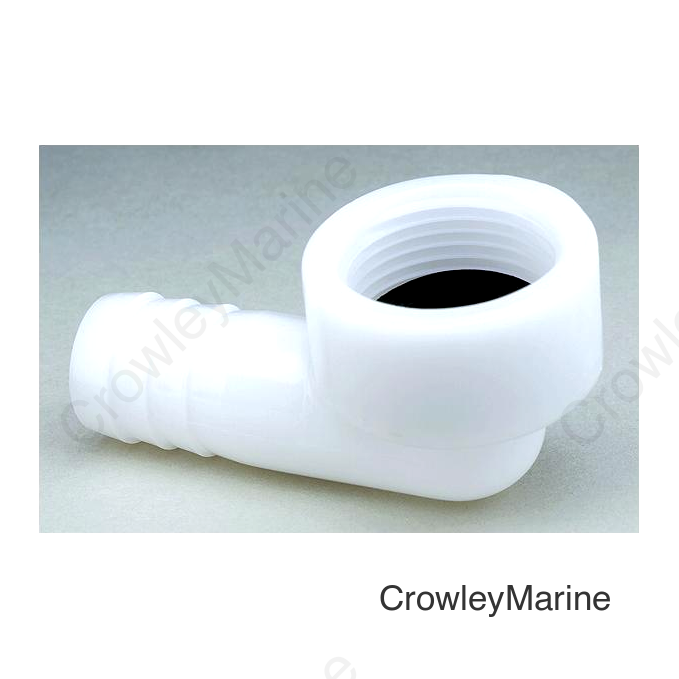 Attwood 38903 90° Connector, Acetal Construction 3/4"