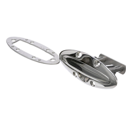 Seachoice 316 Cast Stainless Steel Pull Up Cleat, Flush Mount, 4-1/2 in. Long thumbnail-3