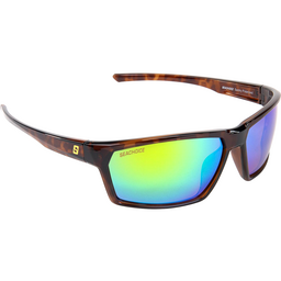 Seachoice 98811 "Sentry" Polarized Sunglasses, Frame: Shiny Tortoise, Lens: Green Mirror thumbnail-1