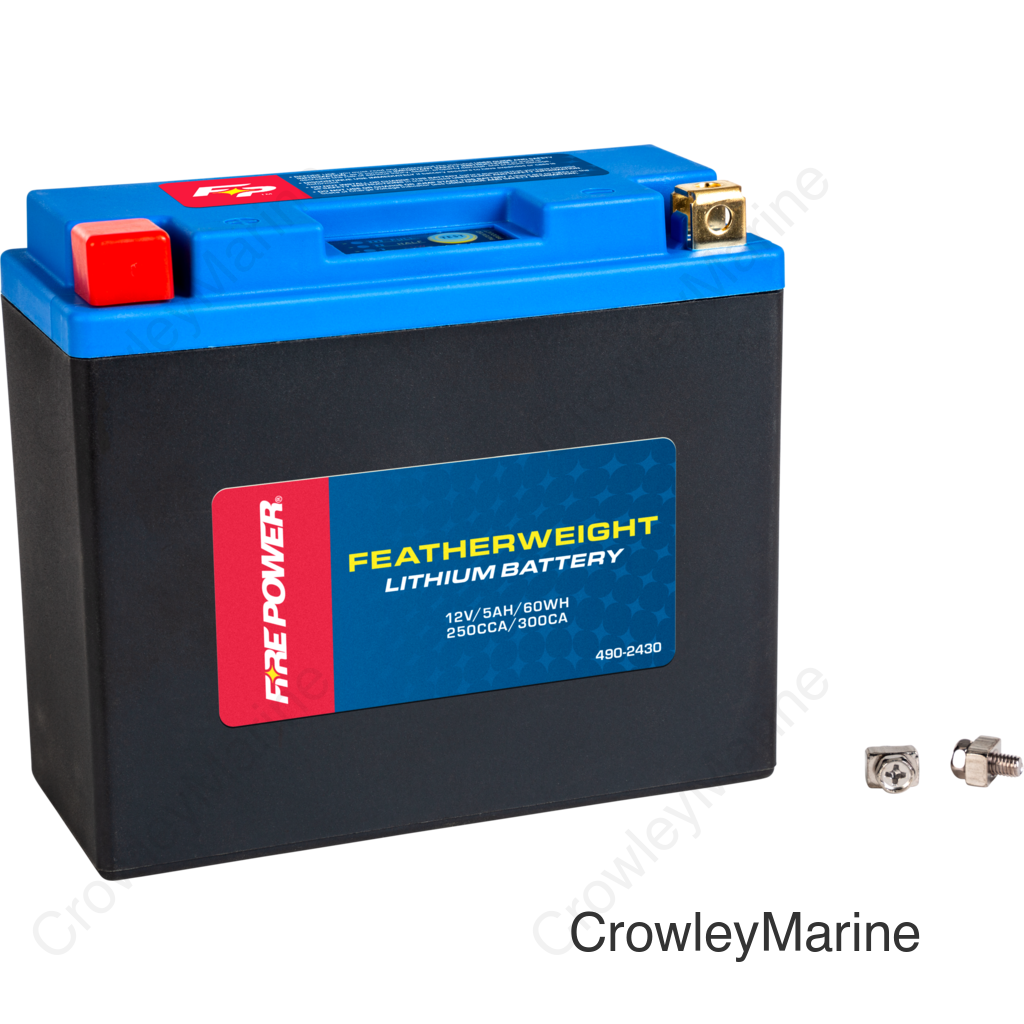 FEATHERWEIGHT LITHIUM BATTERY 250 CCA 12V/60WH