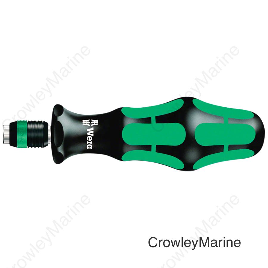 Wera 816 Bitholding Screwdriver with Rapidaptor Quick-Release Chuck - 1/4