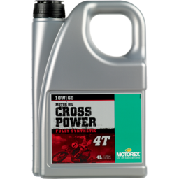 Cross Power Synthetic 4T Engine Oil - 10W-60 - 4L