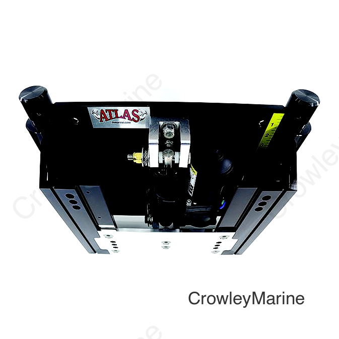 T-H Marine Atlas 4" Hydraulic Jack Plate For Outboards Up to 300HP, Black