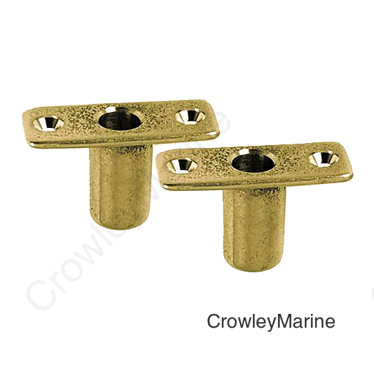 Mag Bronze Top Mt Rowlock Socket, Pr.