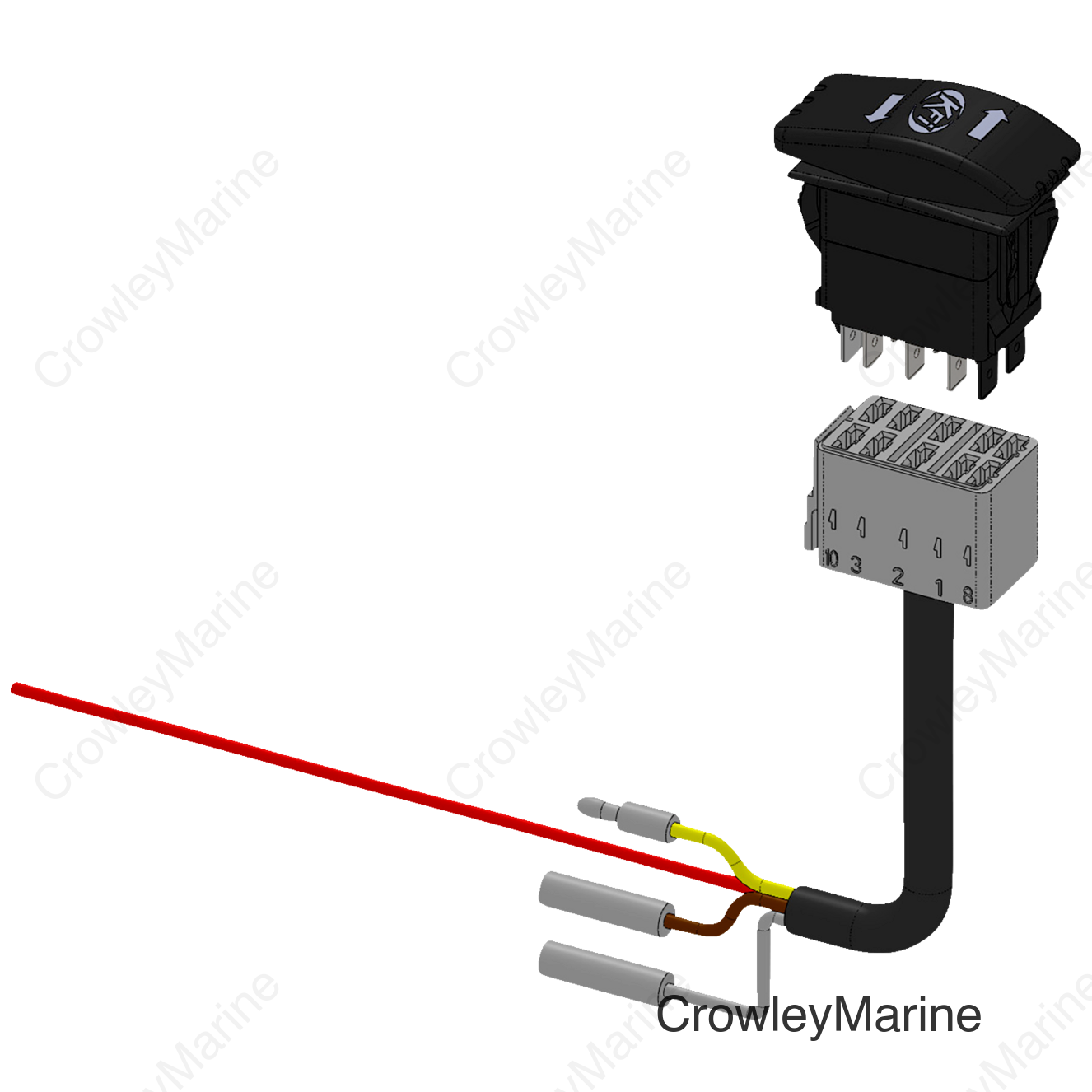 Actuator Backlit Dash Rocker Switch - Upgrade Kit