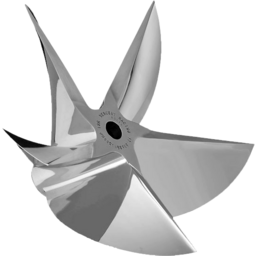 Pro Finish 5-Blade CNC Cleaver [15 Degree Rake ‑ 1200 HP] Prop - 5 Blade 15.25x26LH CNC Machined