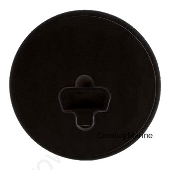 6 Cam-OUT DECK PLATE-Black (DPCAM-6-1-DP)