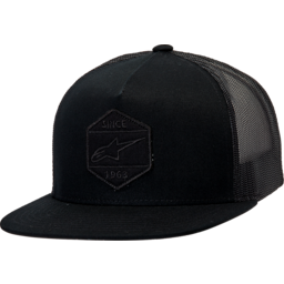 Bolt Trucker Hat - Black/Black - One Size thumbnail-3