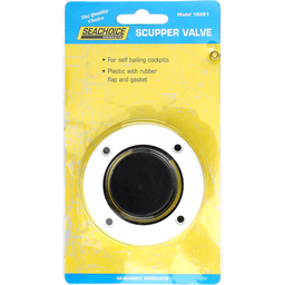 Seachoice Boat Self-Bailing Cockpit Mounted, 2-7/8 In. Scupper Valve Kit thumbnail-3