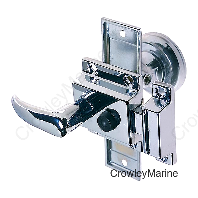 Rim Latch Set Regular Bevel w/Box Strike