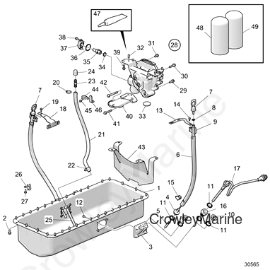 Bracket(V2) - Volvo Penta (21226128)