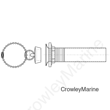 DRAIN TUBE W/STOPPER (517515-1)