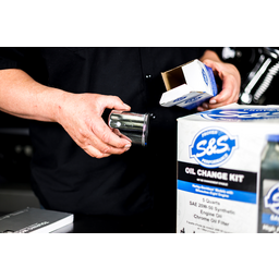 Oil Change Kit - Chrome Filter - M8 - 5 US quarts thumbnail-1
