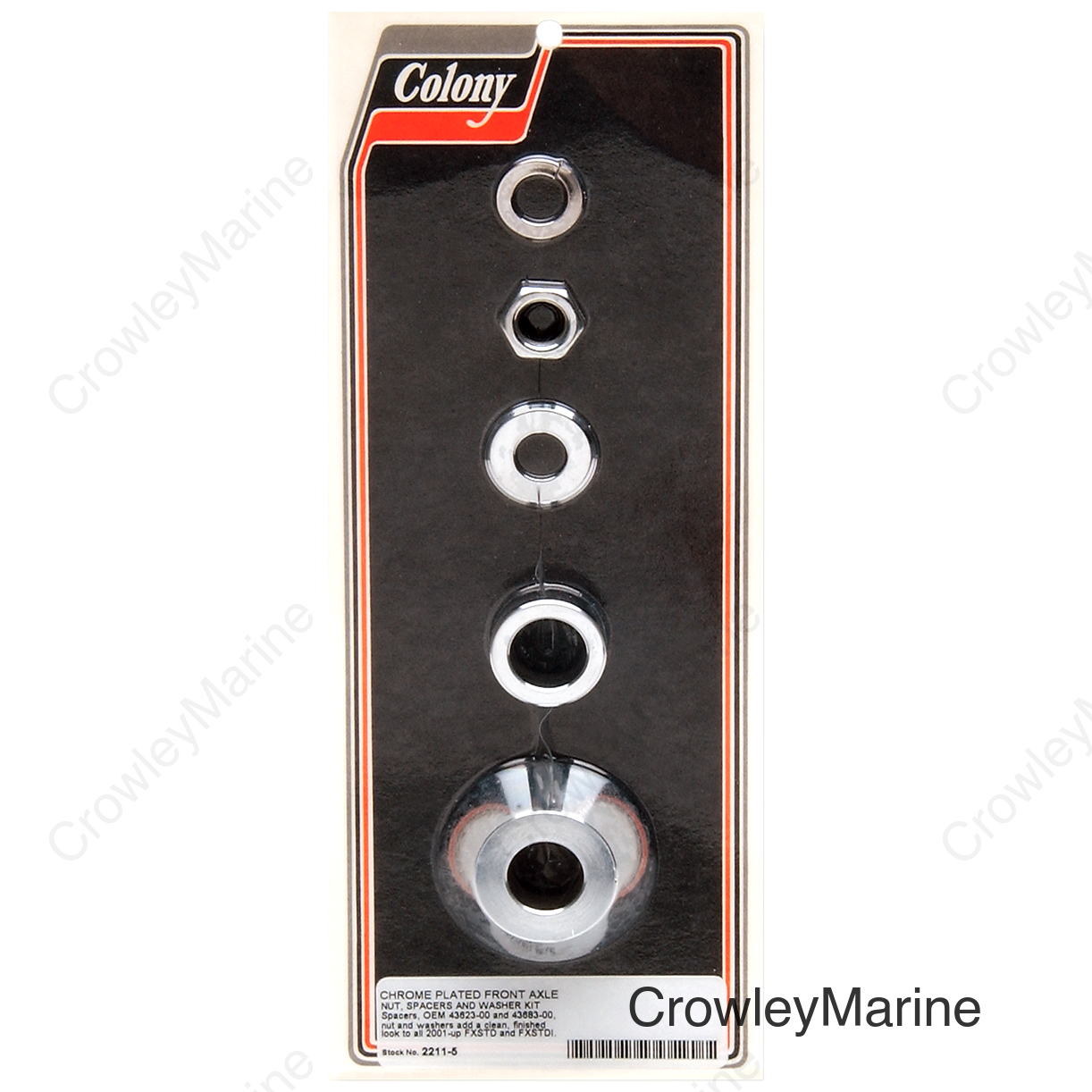 Axle Spacer - Front - FXSTD
