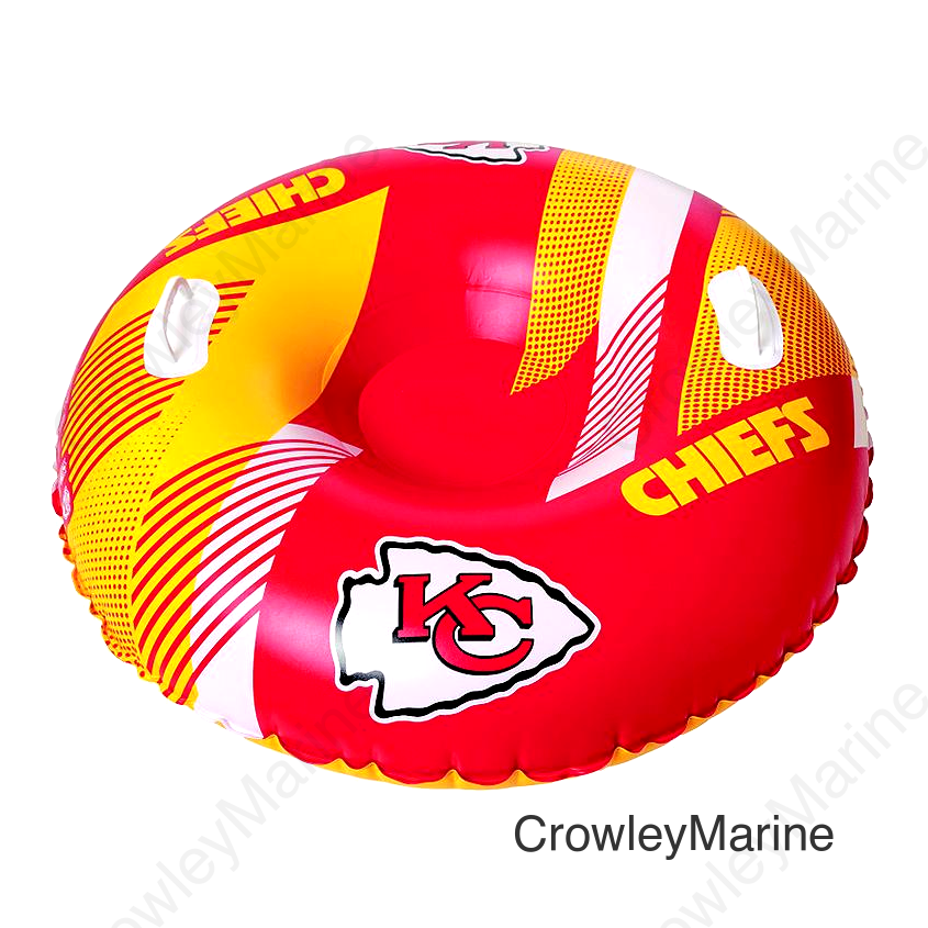 Big Mouth 25BSTKC6450 NFL Snow Tubes Kansas City Cheifs