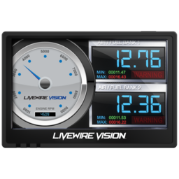 SCT Performance Livewire Vision Performance Monitor (for 1996+ Ford Vehicles) thumbnail-2