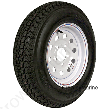 ST175/80D13"; 5-Hole Modular Rim; Load Range B, No Stripe