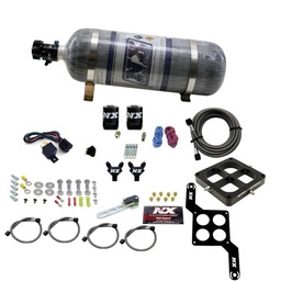 Nitrous Express Dominator Billet Crossbar Stage 6 Nitrous Kit (50-300HP) w/Composite Bottle thumbnail-0