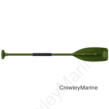 5' Synthetic Paddle, Olive Green