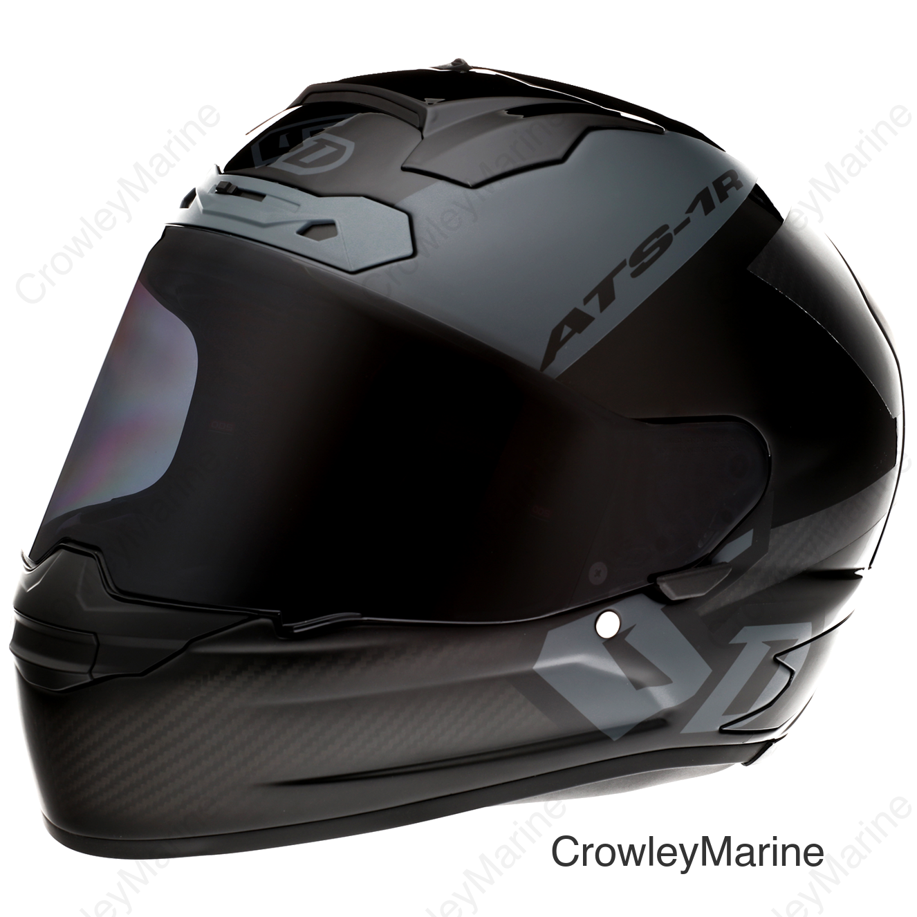 ATS-1R Helmet - Wyman - Black/Gray - Medium