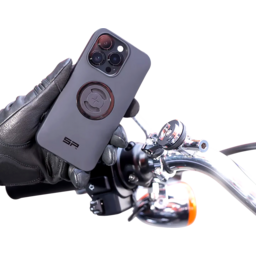 3D Phone Mount - 1-1/2" - Chrome thumbnail-1