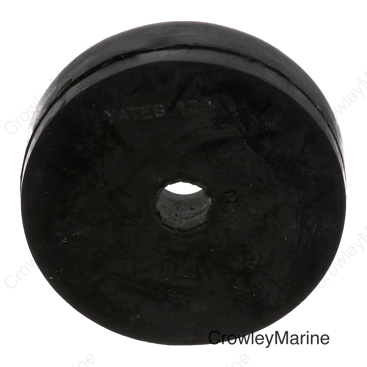 Seachoice Molded Roller End Cap, Black, Boat Trailer, 3-1/2 In. X 5/8 In.